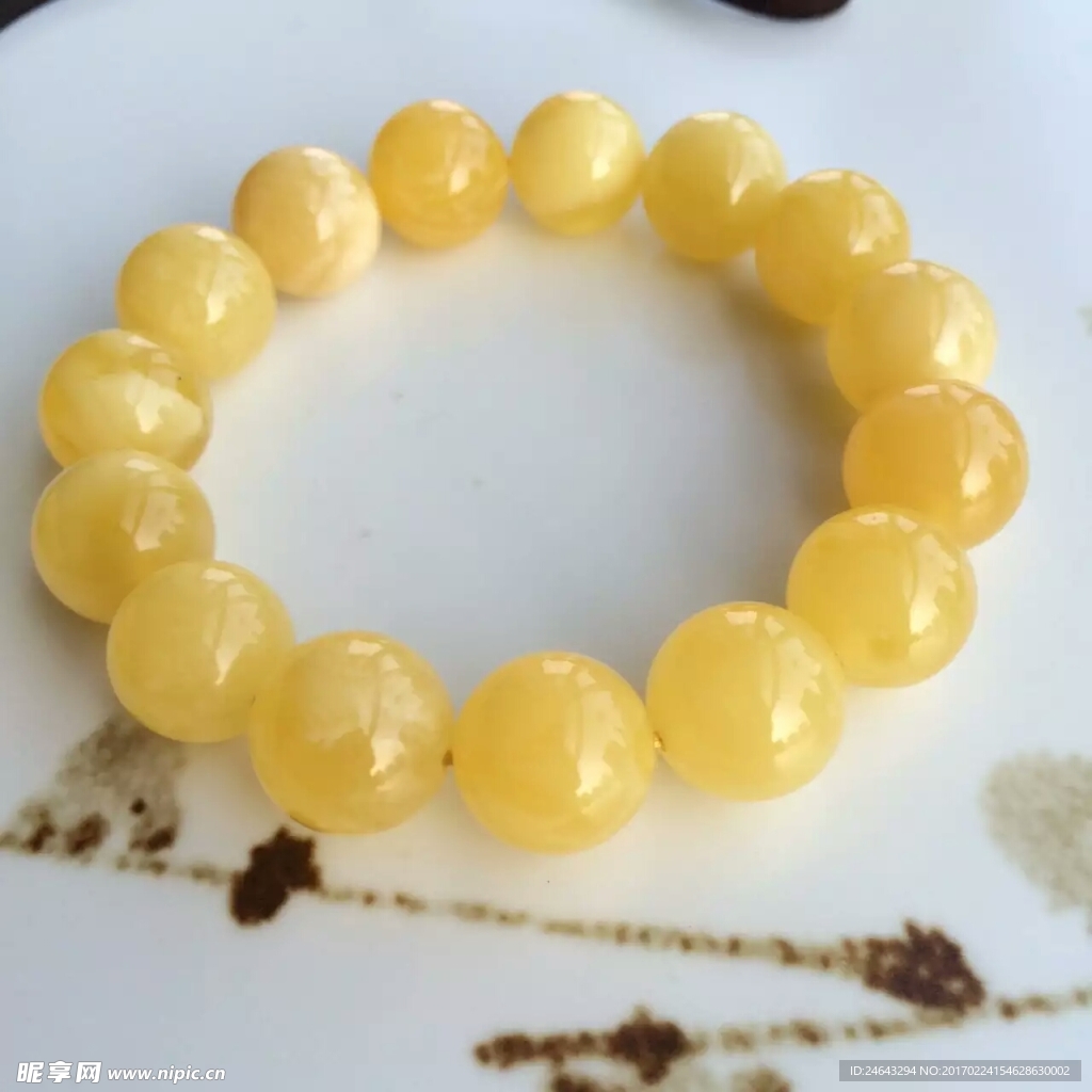 蜜蜡手链