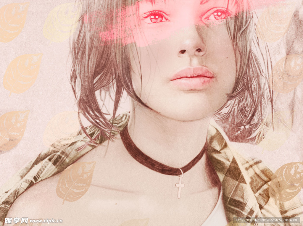 美女插画