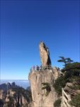 黄山 飞来石