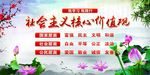 24字社会主义价值观展板