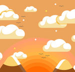 夕阳风景