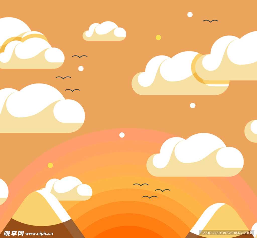 夕阳风景