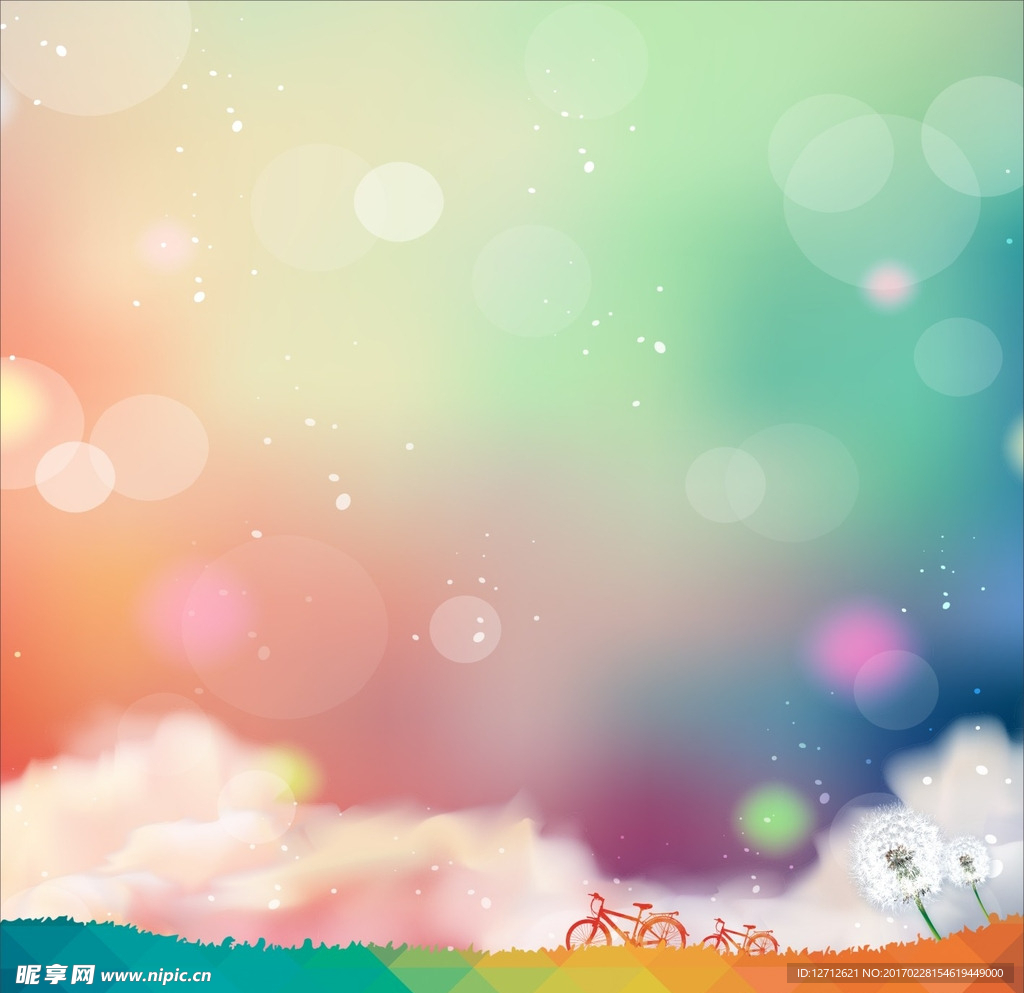 彩色背景