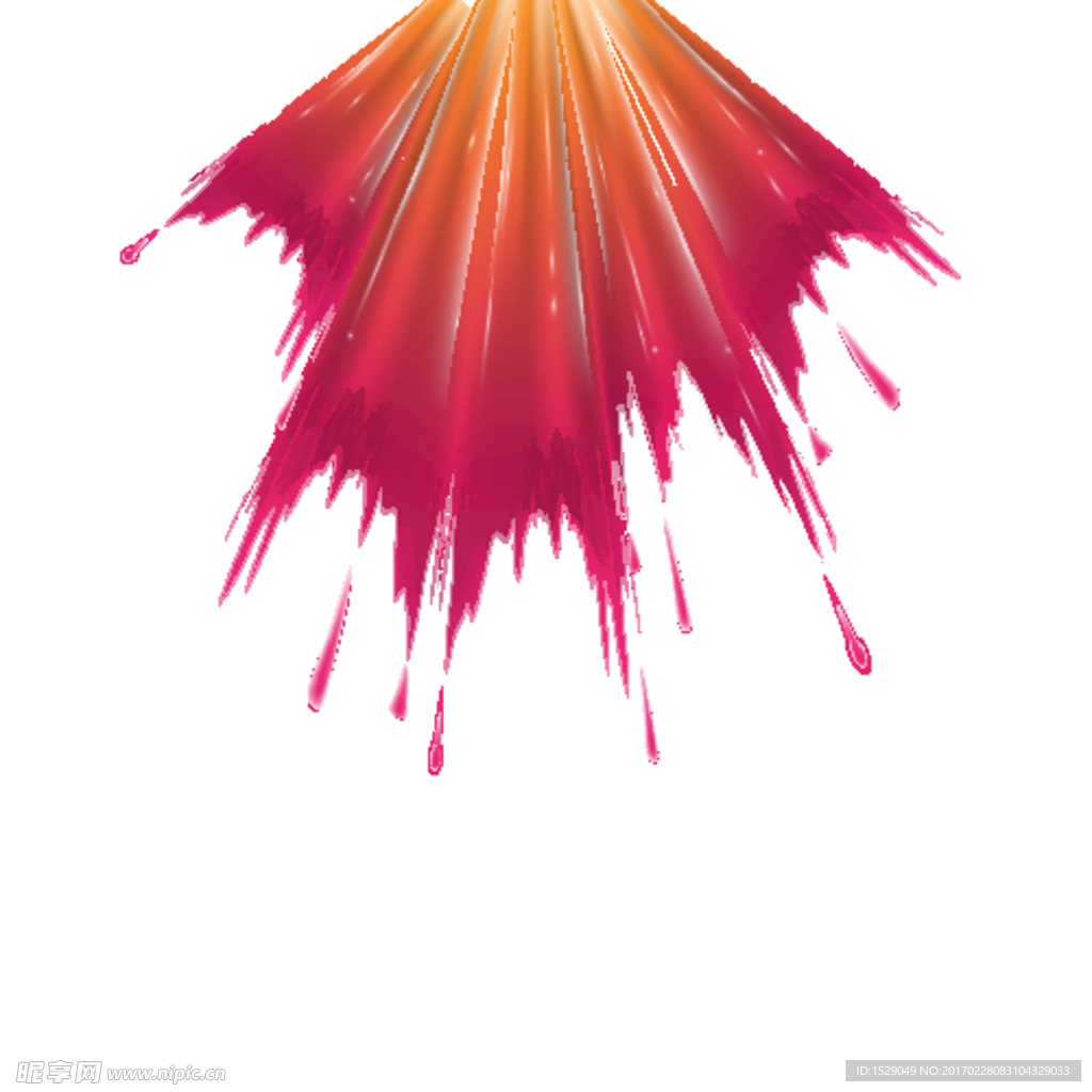 彩色飞溅矢量背景