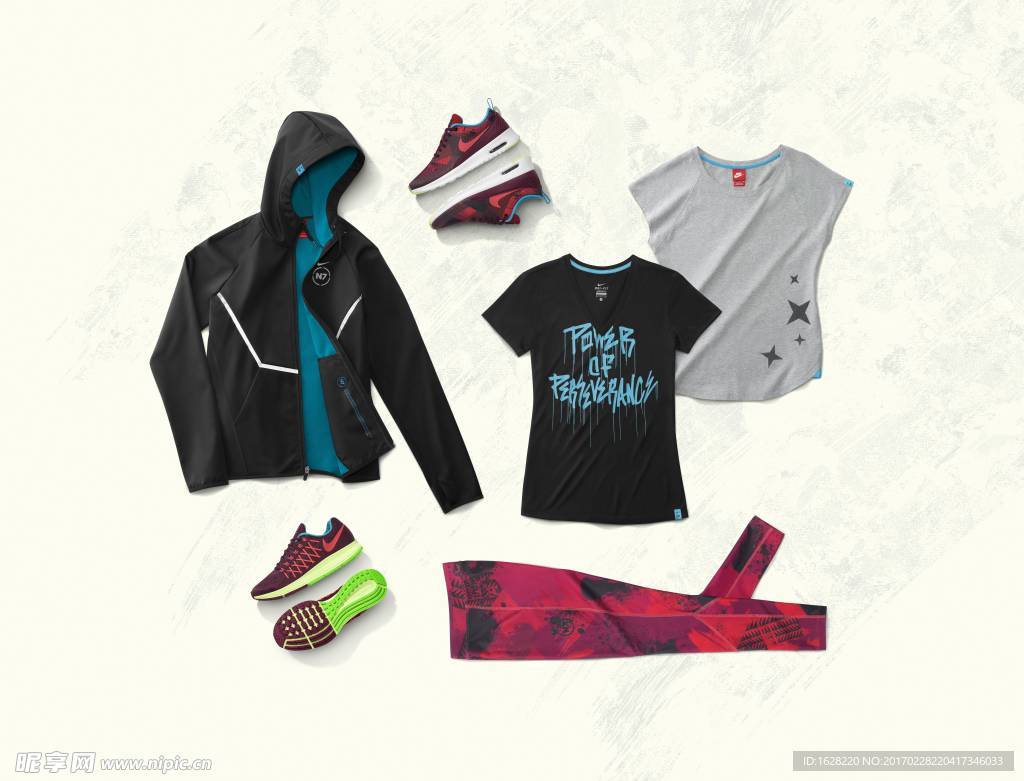 NIKE休闲运动服宣传广告