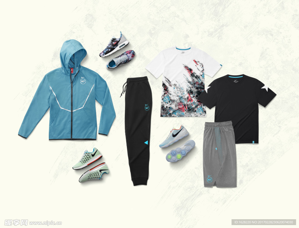 NIKE休闲运动服宣传广告