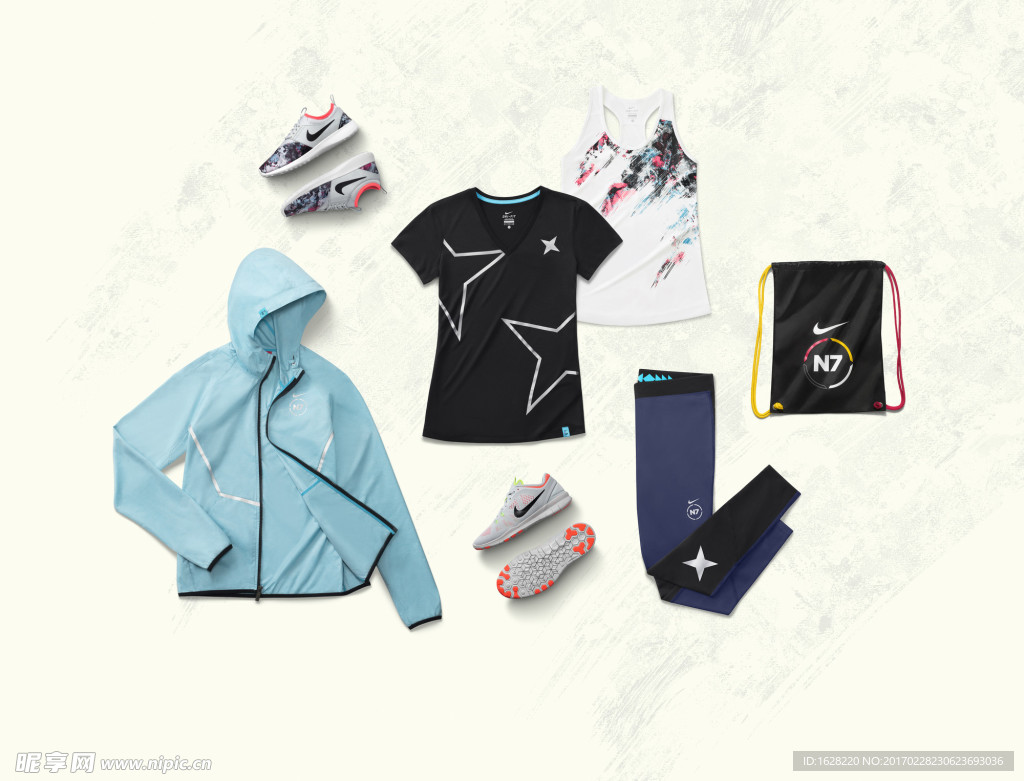 NIKE休闲运动服宣传广告