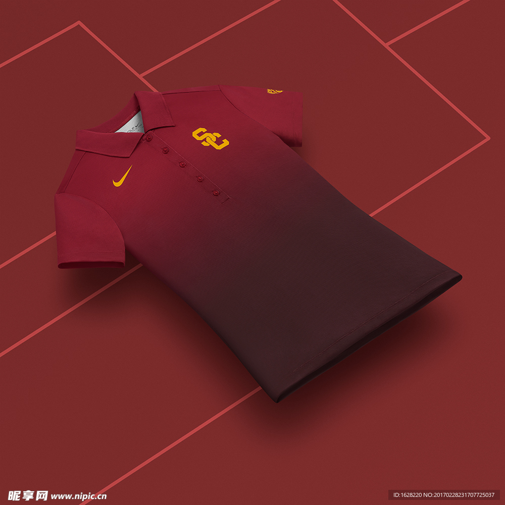 NIKE休闲运动服宣传广告