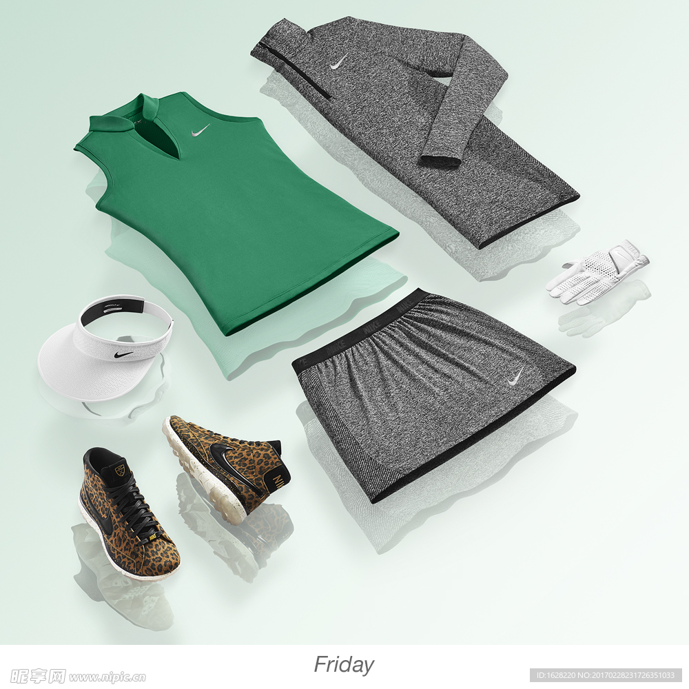 NIKE休闲运动服宣传广告