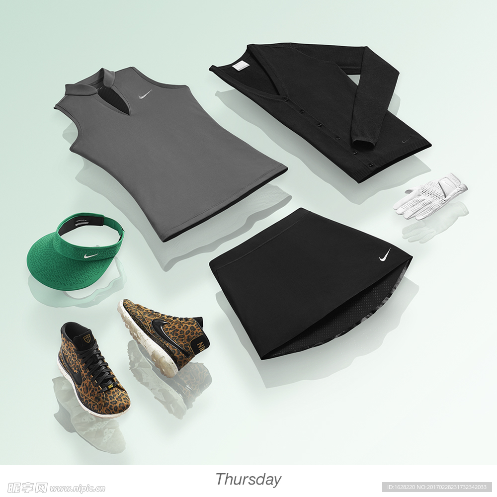 NIKE休闲运动服宣传广告