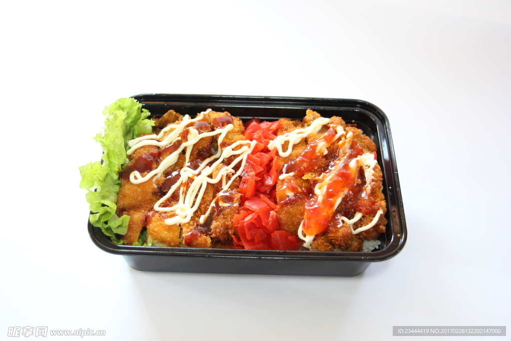 日式外卖盒饭
