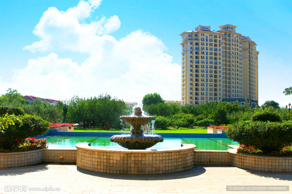 小区风景