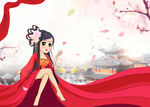 女王节背景