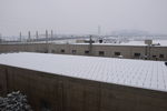 太阳能电池雪景