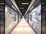 商场通道模型