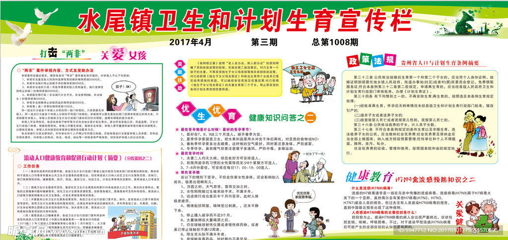 健康教育宣传栏