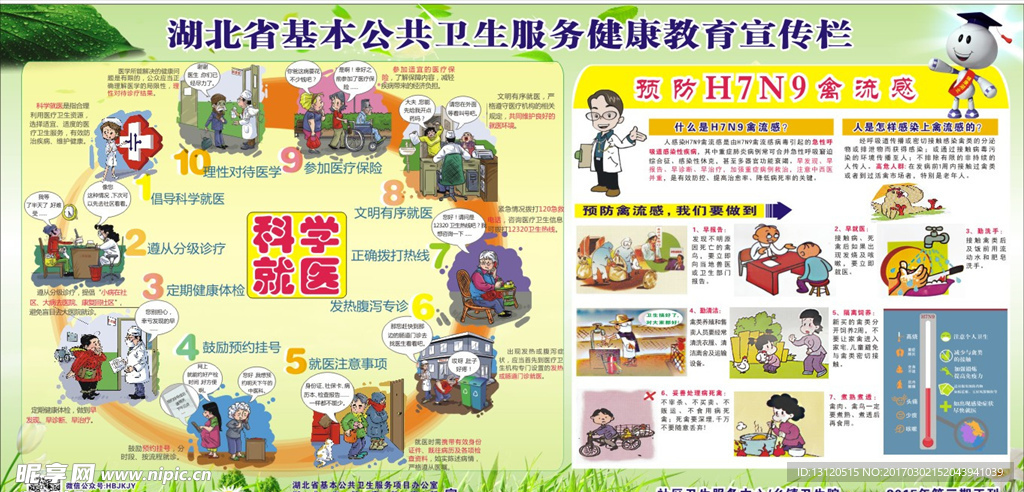 公共卫生宣传栏