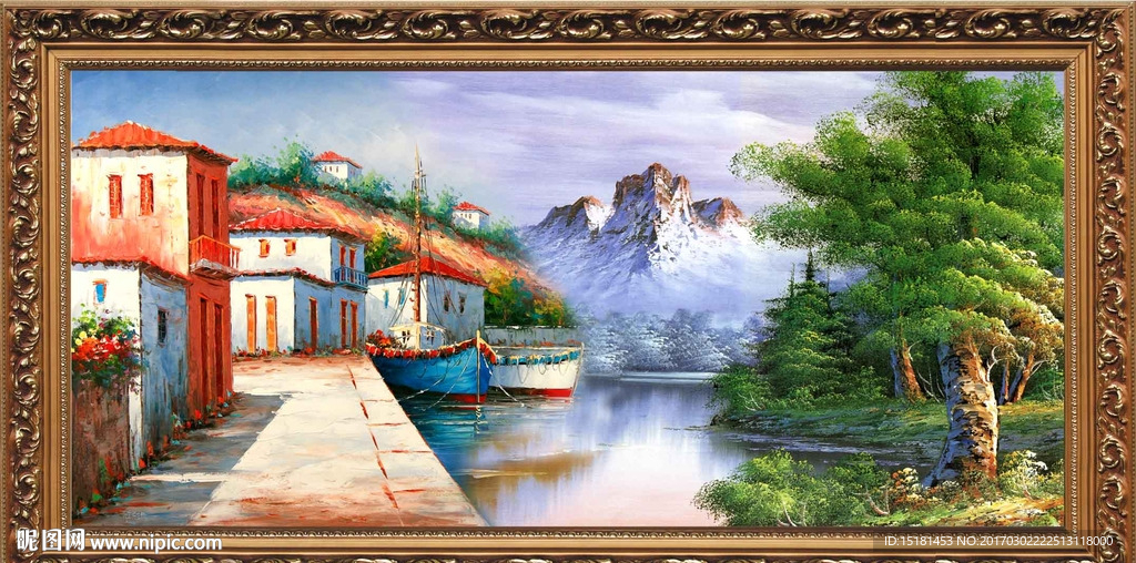 风景油画