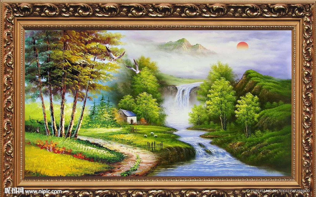 风景油画
