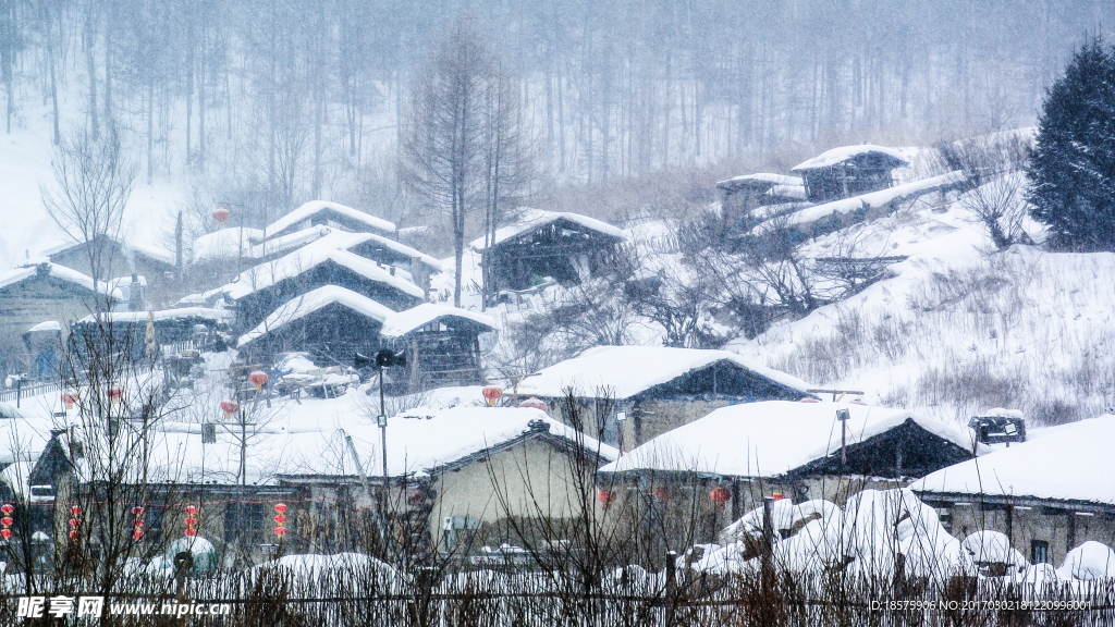 长白山木屋村