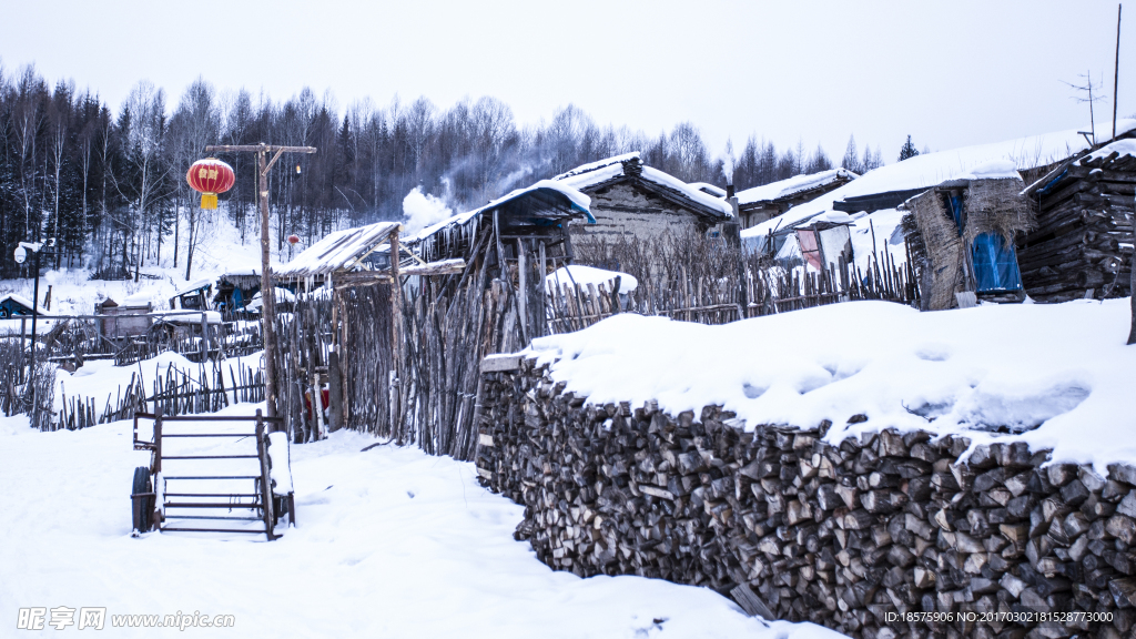 长白山木屋村