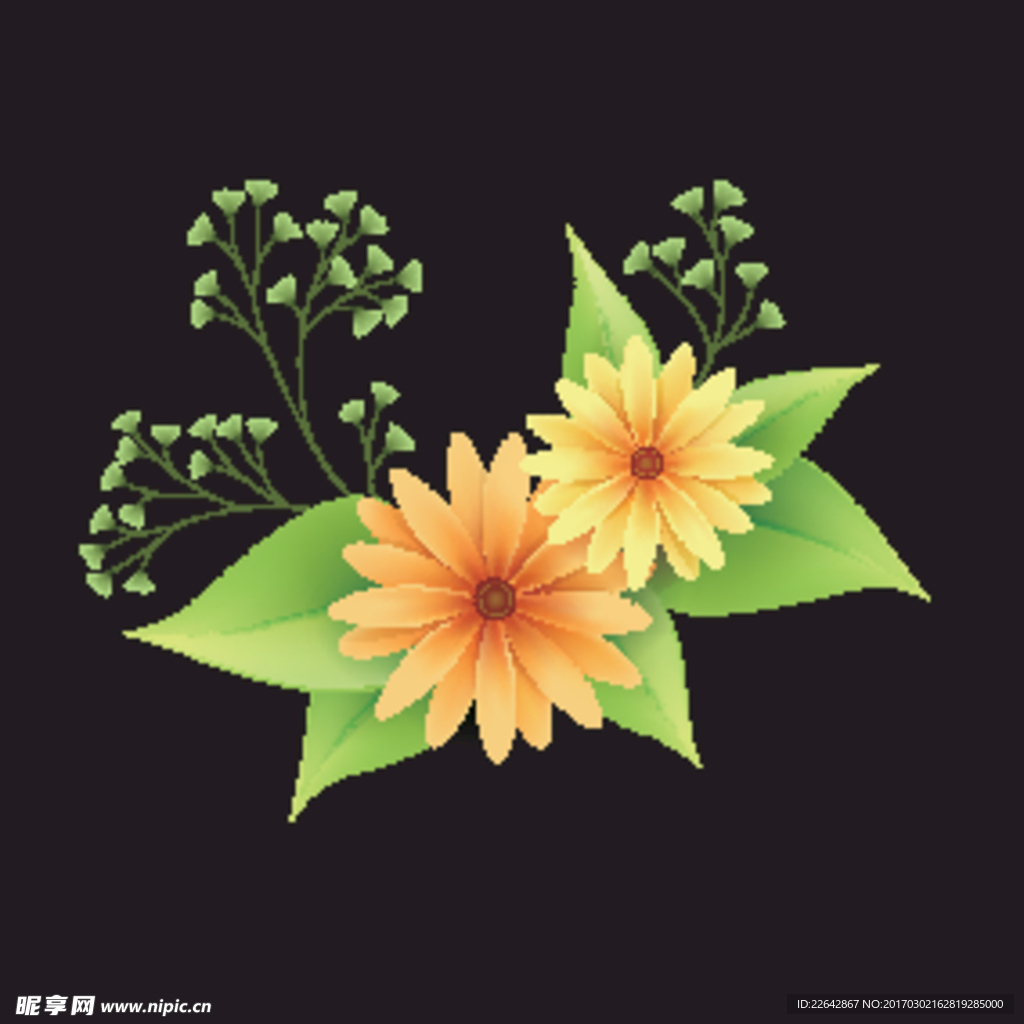 花