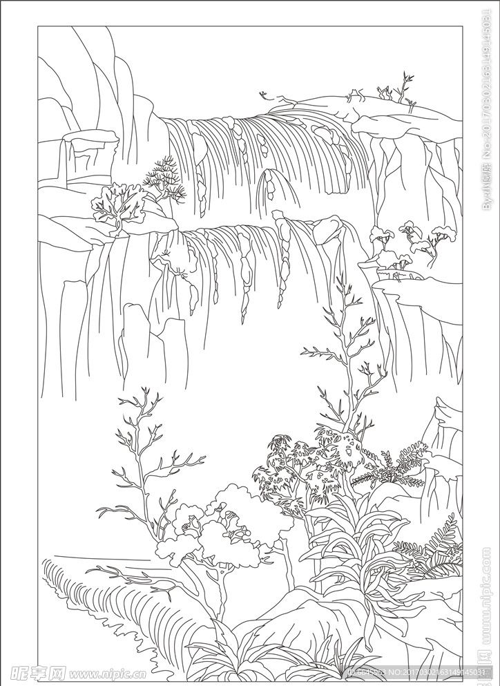 山水画