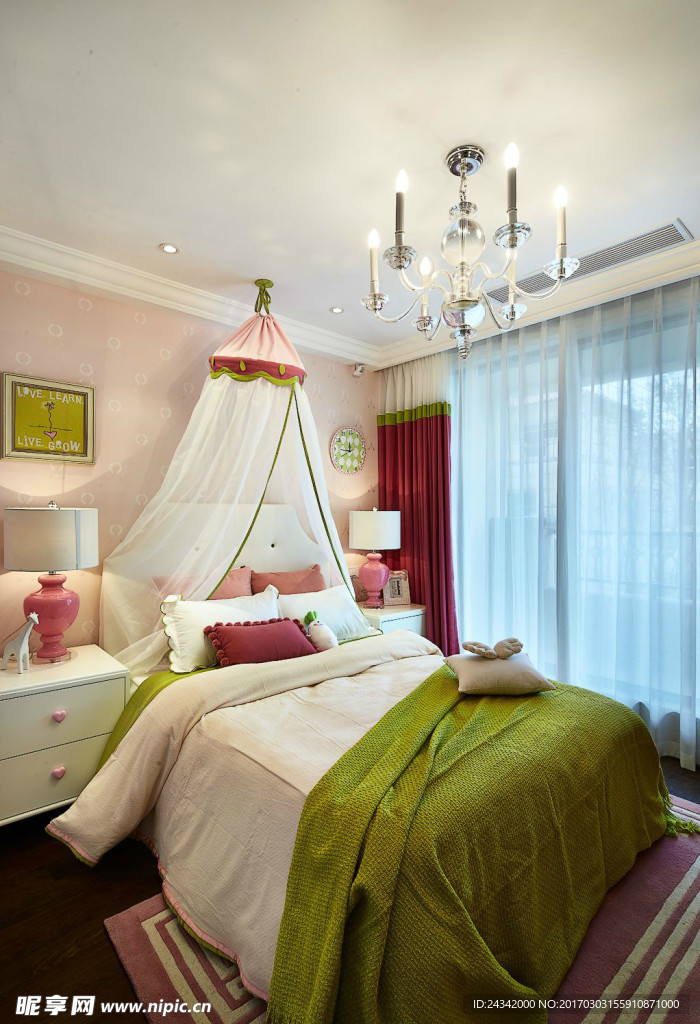 古典风格室内装饰实景图