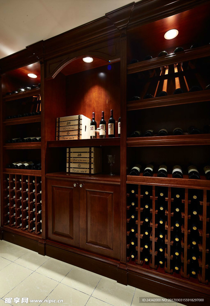 古典风格室内装饰实景图