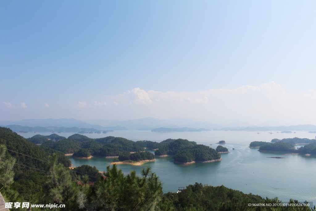 千岛湖全景图