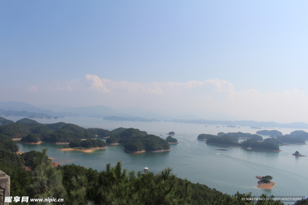 千岛湖全景图