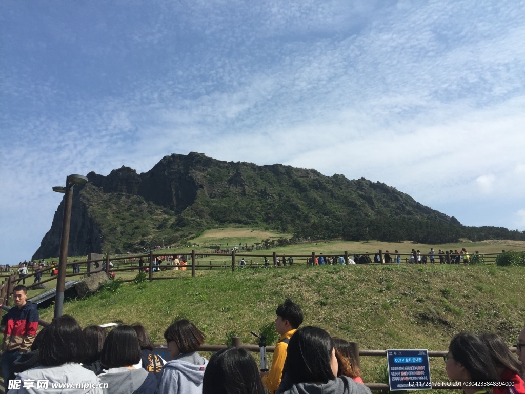 济州岛日出峰