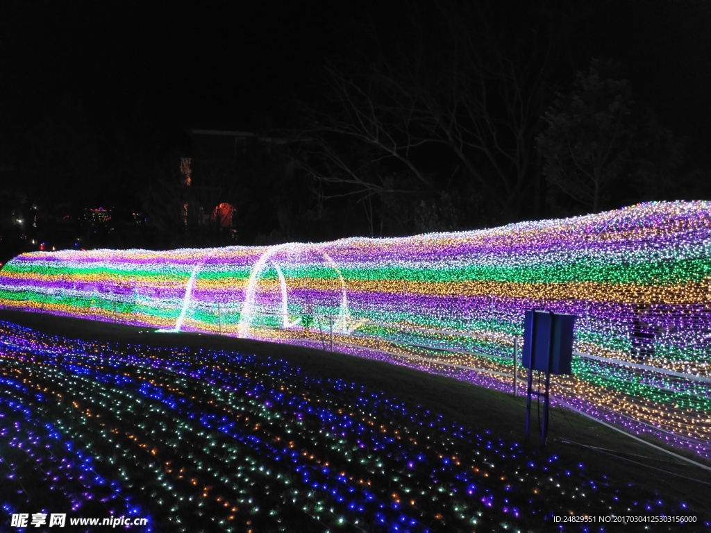 灯光隧道