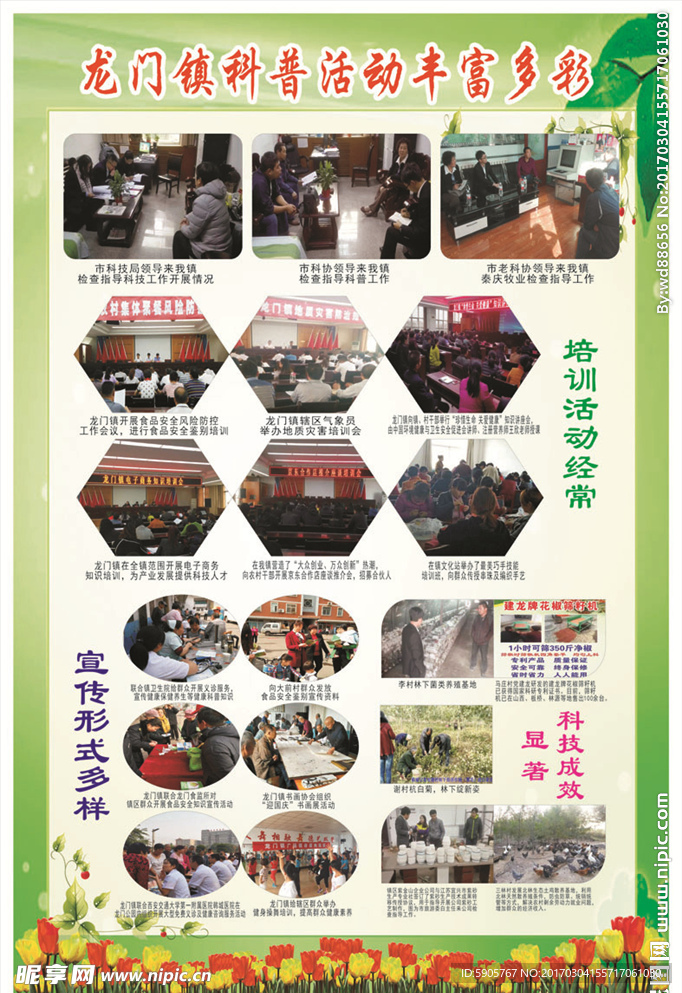 照片展板