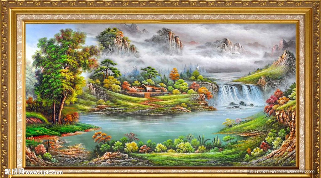 风景油画