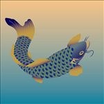 鱼手绘壁画
