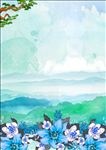 清明节气下雨素材