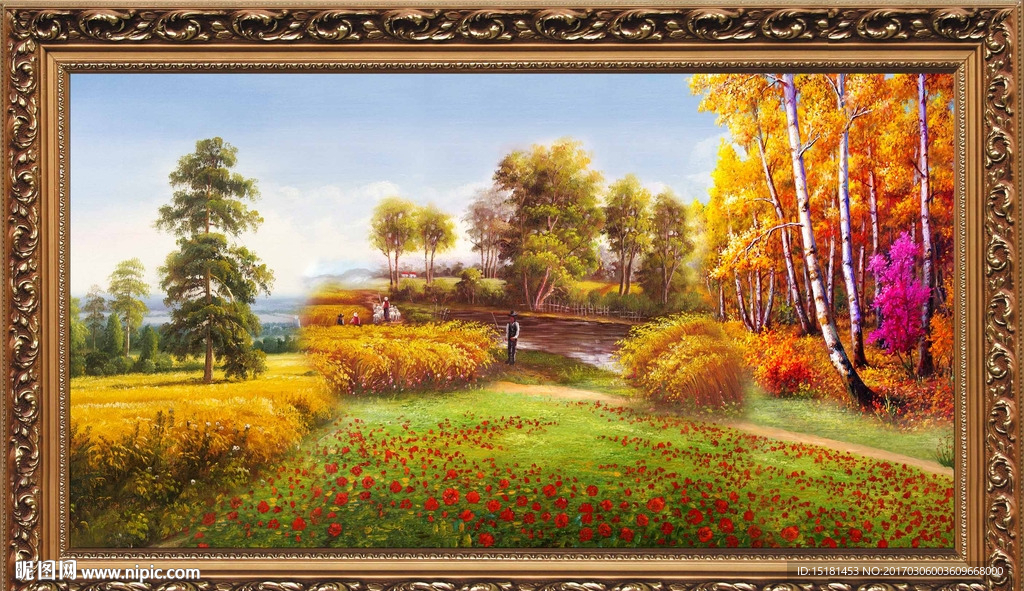 风景油画