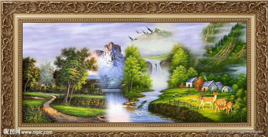 风景油画