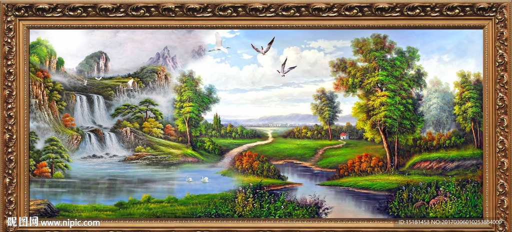 风景油画