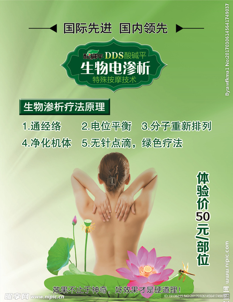 生物渗疗法作用
