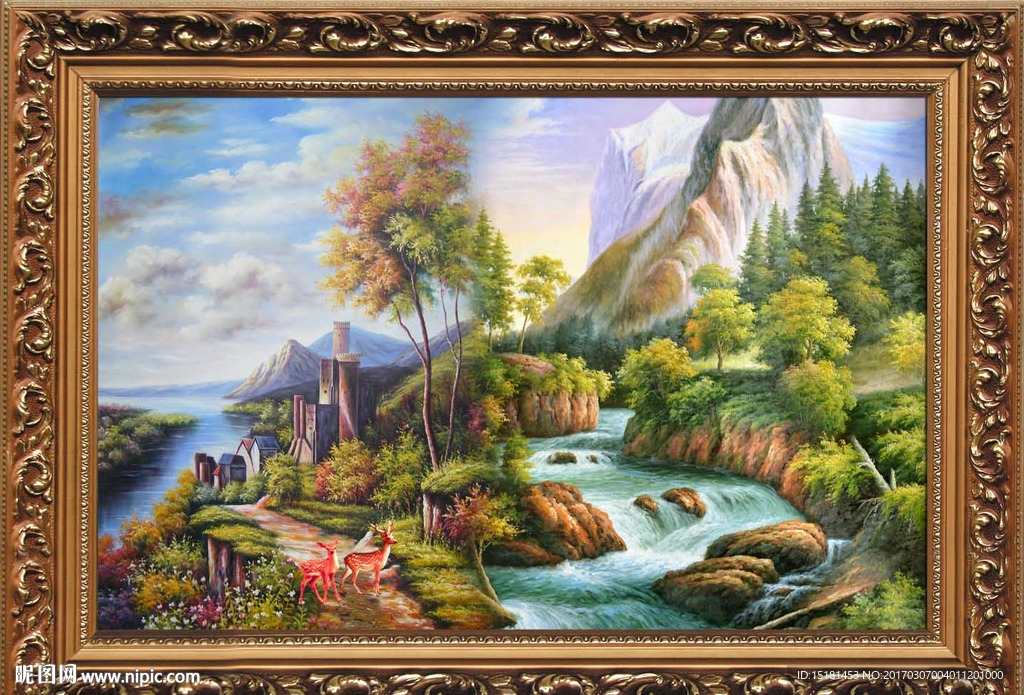 风景油画