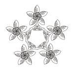 线性花卉