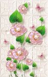 珠宝梅花软包玄关