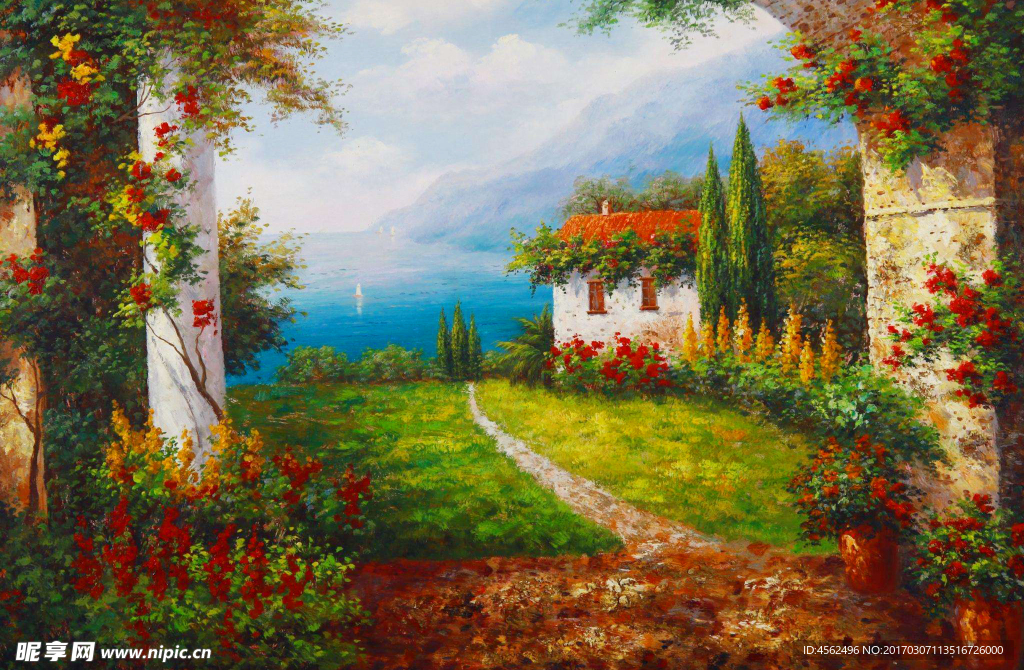风景油画