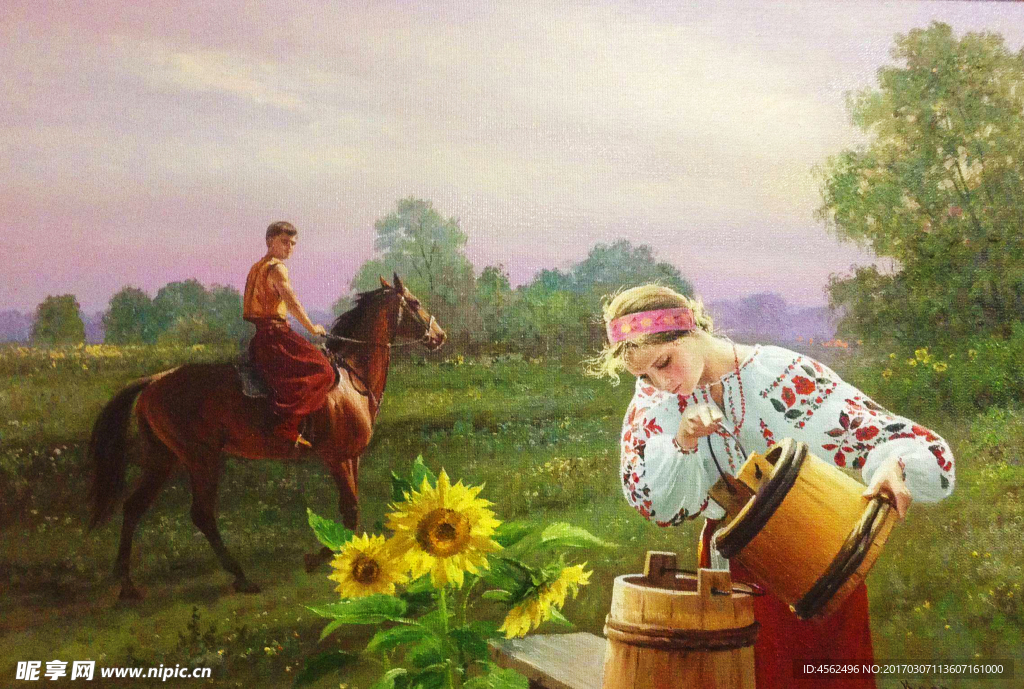 人物油画