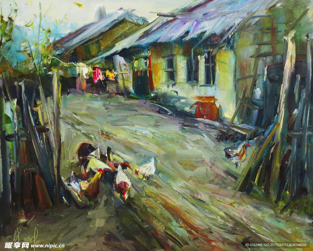 风景油画