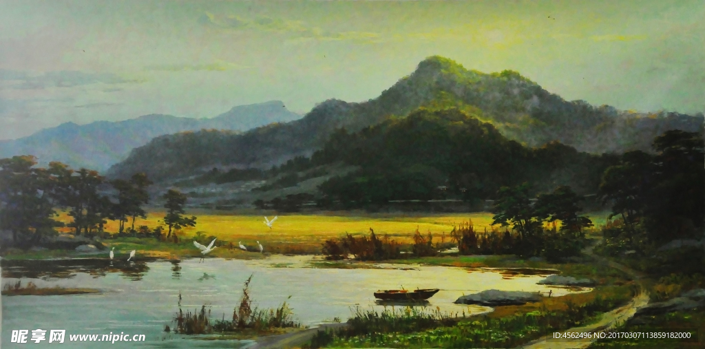 风景油画