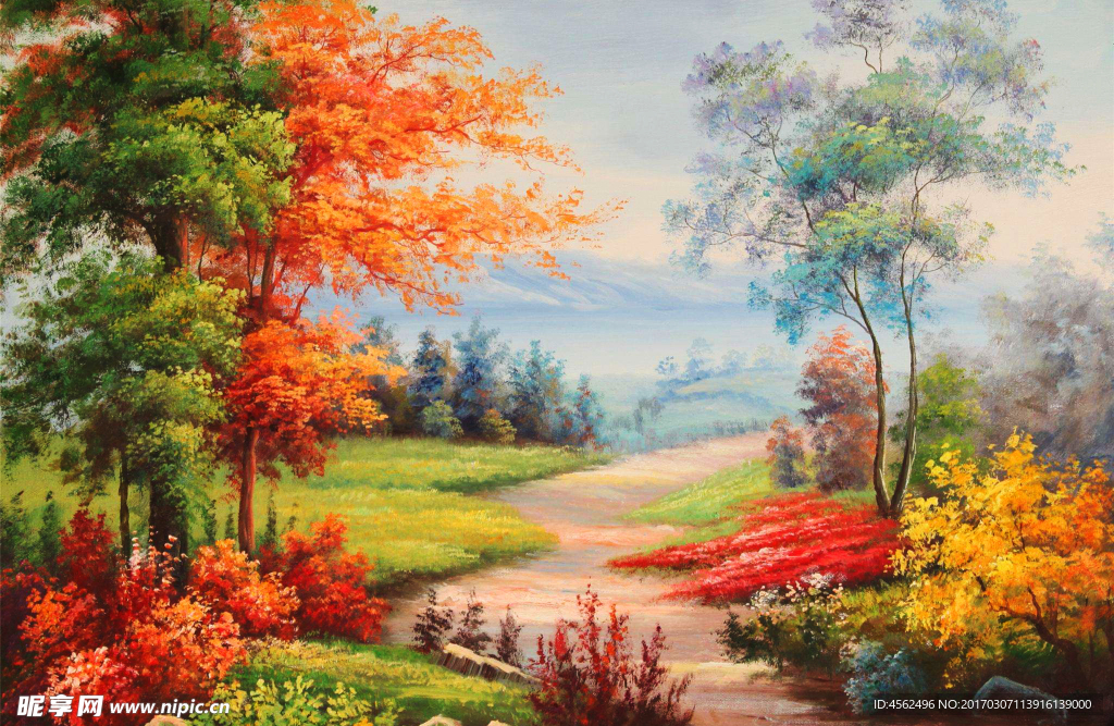 风景油画