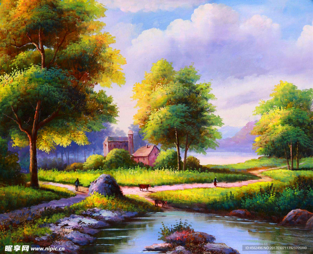 风景油画